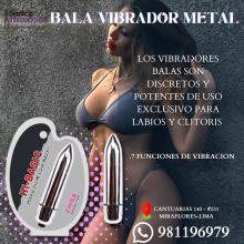 BALA VIBRADORA -DE ACERO-ESTIMULANTE CLITORIS-SEXSHOP LIMA 